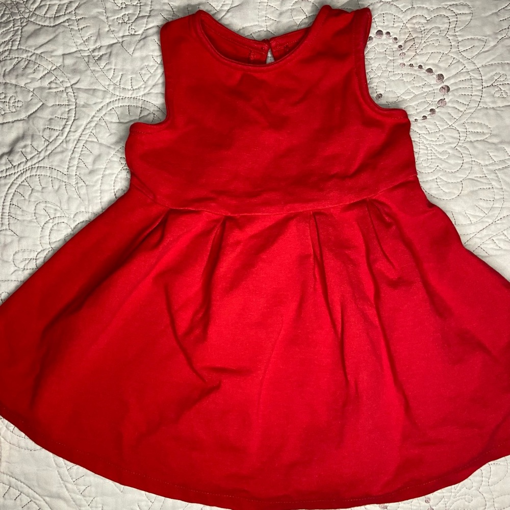 Kids red dress
